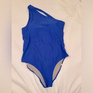 The Ruched Sidestroke by summersalt in periwinkle